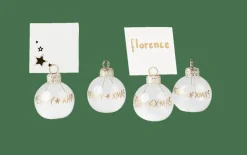 Hot CASA SNOW Porte-noms Set De 4 Transparent