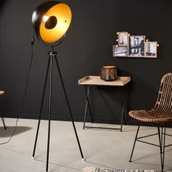 Clearance CASA SOLEIL Lampadaire Noir