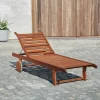 Discount CASA SUN Chaise Longue Naturel