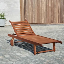 Discount CASA SUN Chaise Longue Naturel