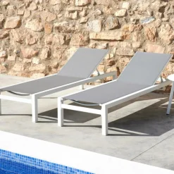 New CASA SYDNEY Chaise Longue Blanc