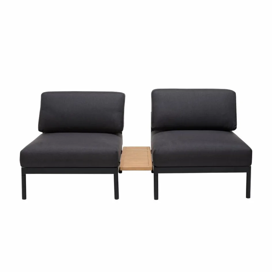 Discount CASA TEAK LUXE Chaise Longue Naturel
