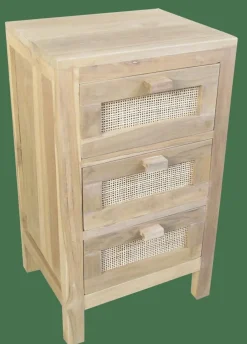 Online CASA TECK Armoire à 3 Tiroirs Naturel