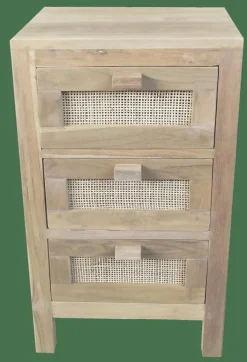 Online CASA TECK Armoire à 3 Tiroirs Naturel