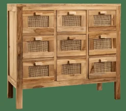 Sale CASA TECK Meuble De Pharmacie Naturel