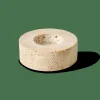 Discount CASA TRAVERTIN Support Bougie Chauffe-plat Naturel