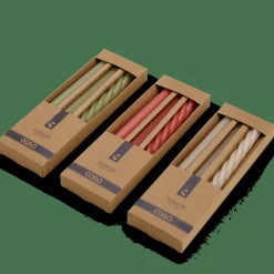 Hot CASA TRIO Set De 3 Bougies Rose