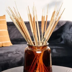 Clearance CASA TYPHA Hampes De Roseau Set De 15 Naturel