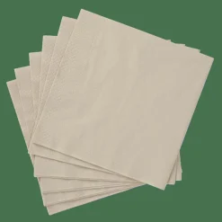 Discount CASA UNI Set De 20 Serviettes Beige