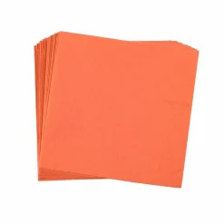 New CASA UNI Set De 20 Serviettes Orange