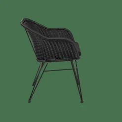 Hot CASA VIENNA Chaise Coque Salle à Manger Noir