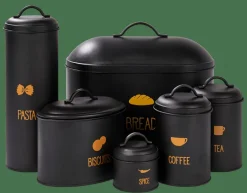 Best CASA VIRA Boîte Pour Biscuits Noir