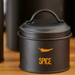 Sale CASA VIRA Boîte Pour épices Noir