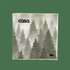New CASA WALD Set De 20 Serviettes Diverses Couleurs