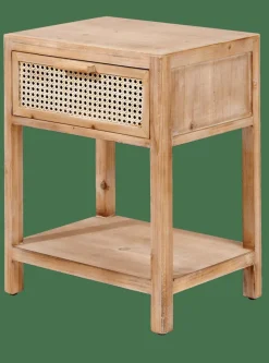 CASA WEBSTER Table De Chevet Naturel