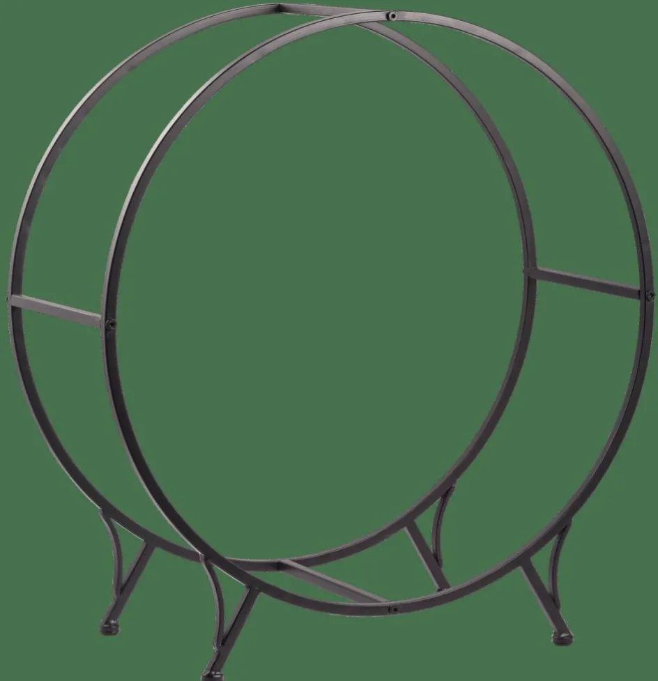 Sale CASA WHEEL Étagère Pour Bois Noir