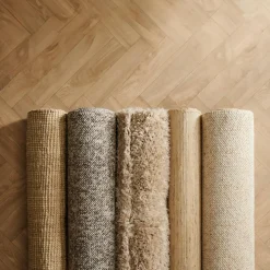 Clearance CASA WOLY Tapis Brun