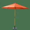 New CASA WOOD Parasol Sans Pied De Parasol Couleur Rouille