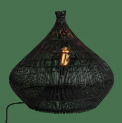Hot CASA ZALOU Lampe De Table Noir