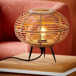 Best CASA ZANZI Lampe De Table E27 Naturel